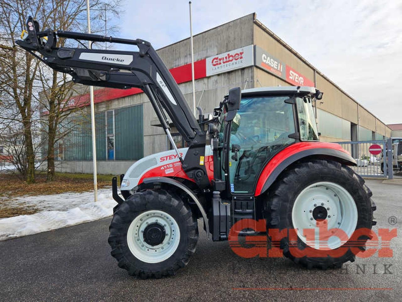 Traktor des Typs Steyr Kompakt 4115 Ecotech HiLo, Gebrauchtmaschine in Ampfing (Bild 1)