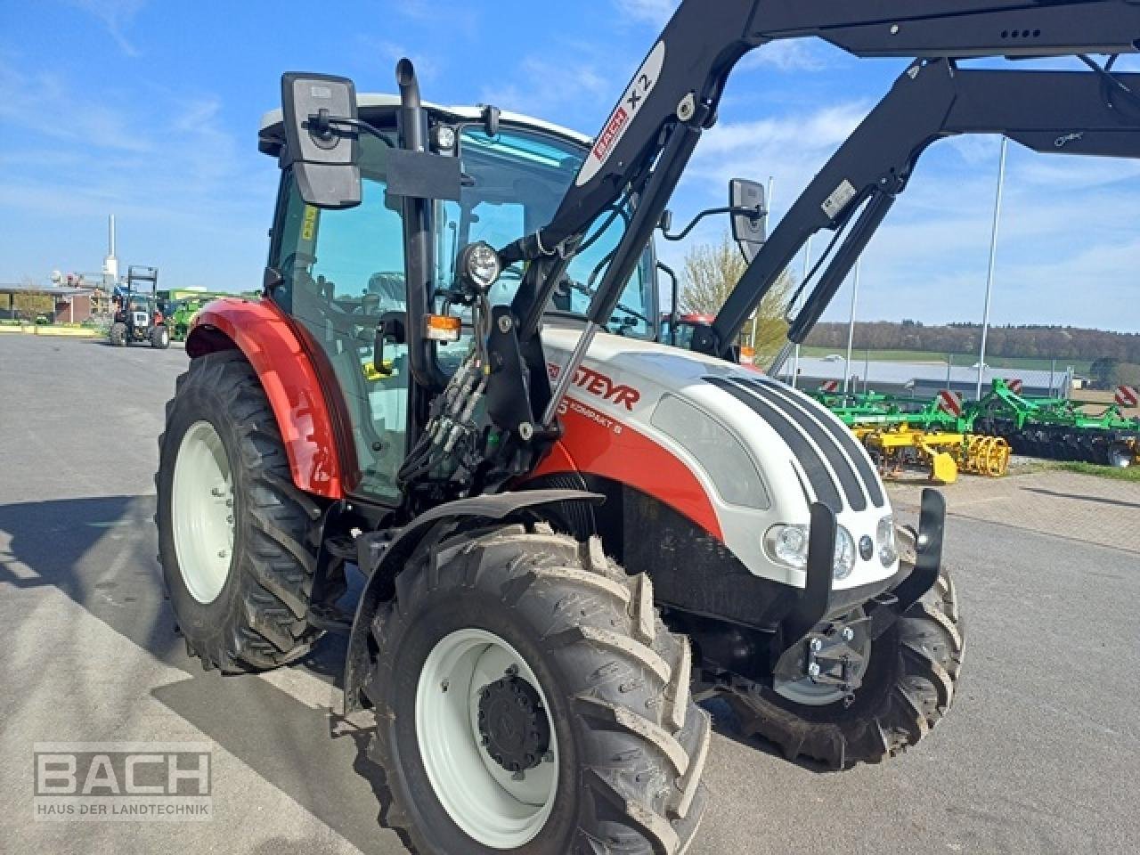 Traktor typu Steyr KOMPAKT4075, Neumaschine v Boxberg-Seehof (Obrázok 2)
