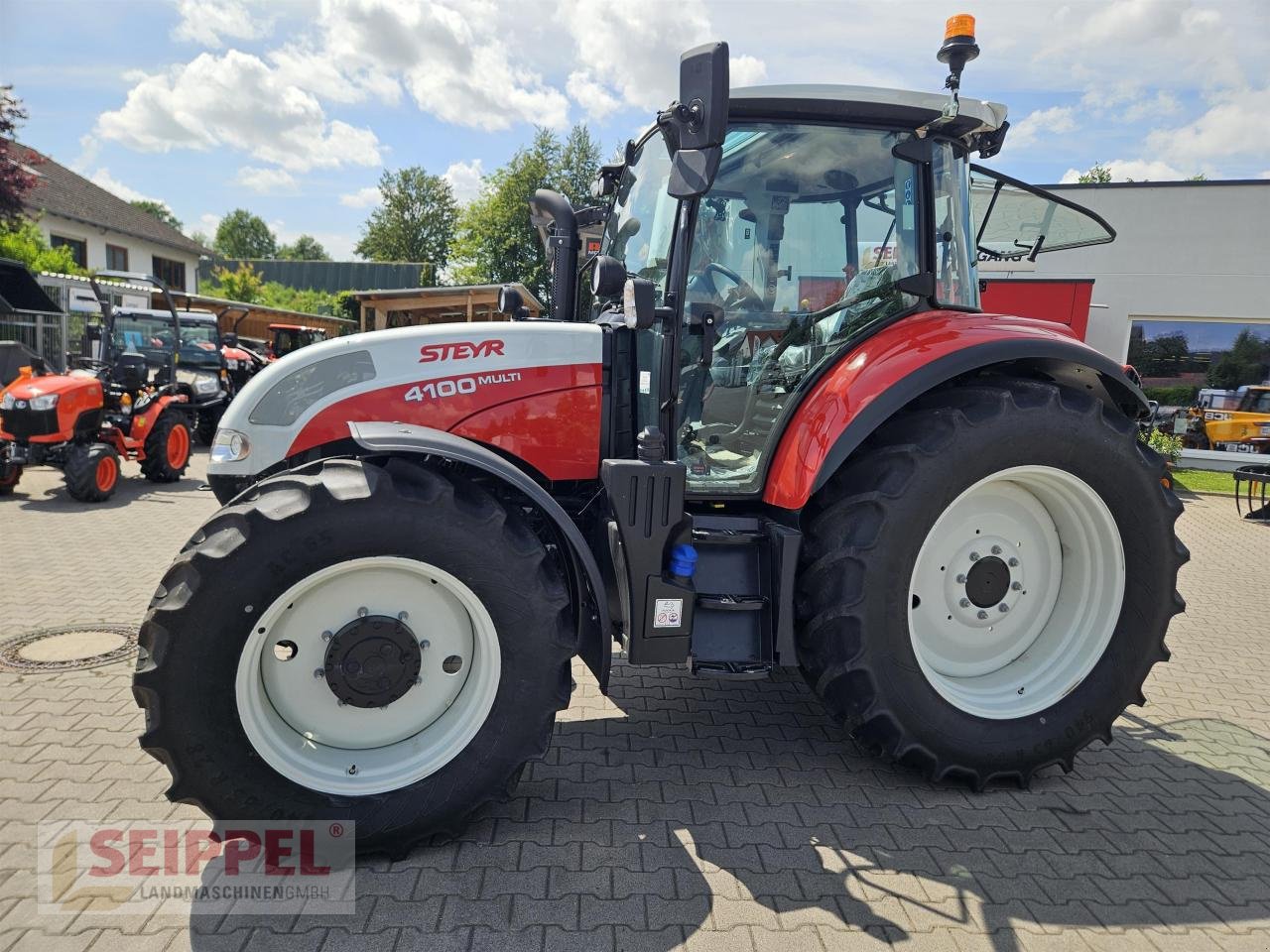 Traktor типа Steyr MULTI 4100 Neumaschine, Neumaschine в Groß-Umstadt (Фотография 2)