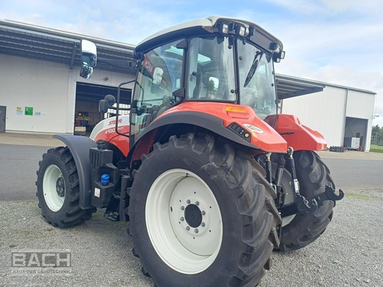 Traktor des Typs Steyr MULTI 4100, Neumaschine in Boxberg-Seehof (Bild 5)