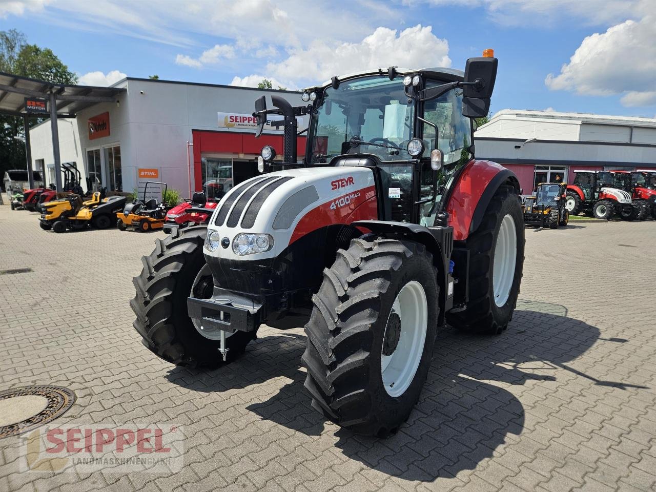 Traktor del tipo Steyr MULTI 4100, Neumaschine en Groß-Umstadt (Imagen 1)
