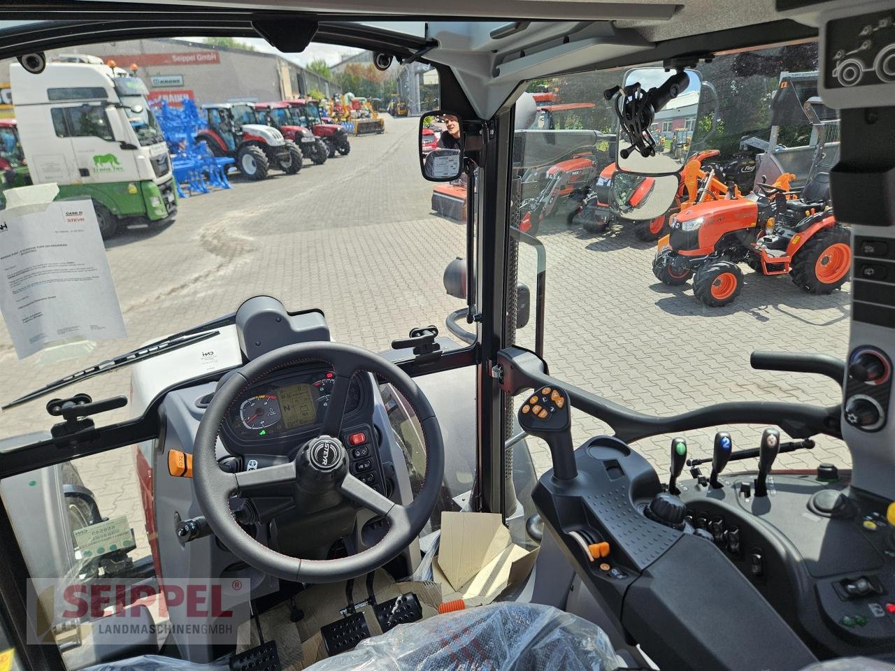 Traktor del tipo Steyr MULTI 4100, Neumaschine en Groß-Umstadt (Imagen 7)