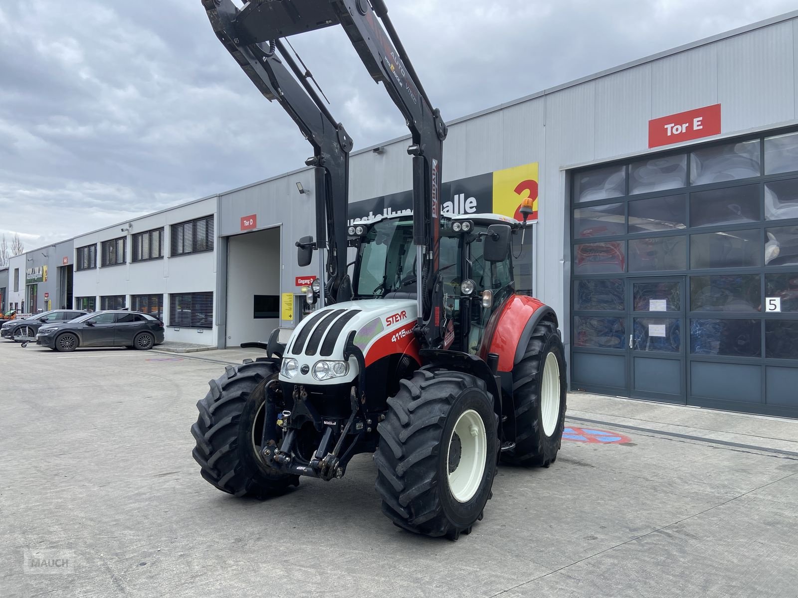 Traktor a típus Steyr MULTI 4105 + Hydrac Autolock - Frontlader, Gebrauchtmaschine ekkor: Burgkirchen (Kép 1)