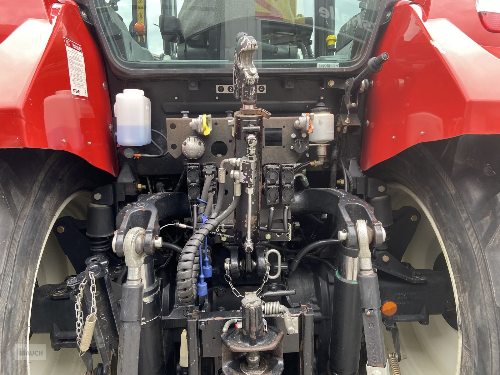 Traktor a típus Steyr MULTI 4105 + Hydrac Autolock - Frontlader, Gebrauchtmaschine ekkor: Burgkirchen (Kép 8)