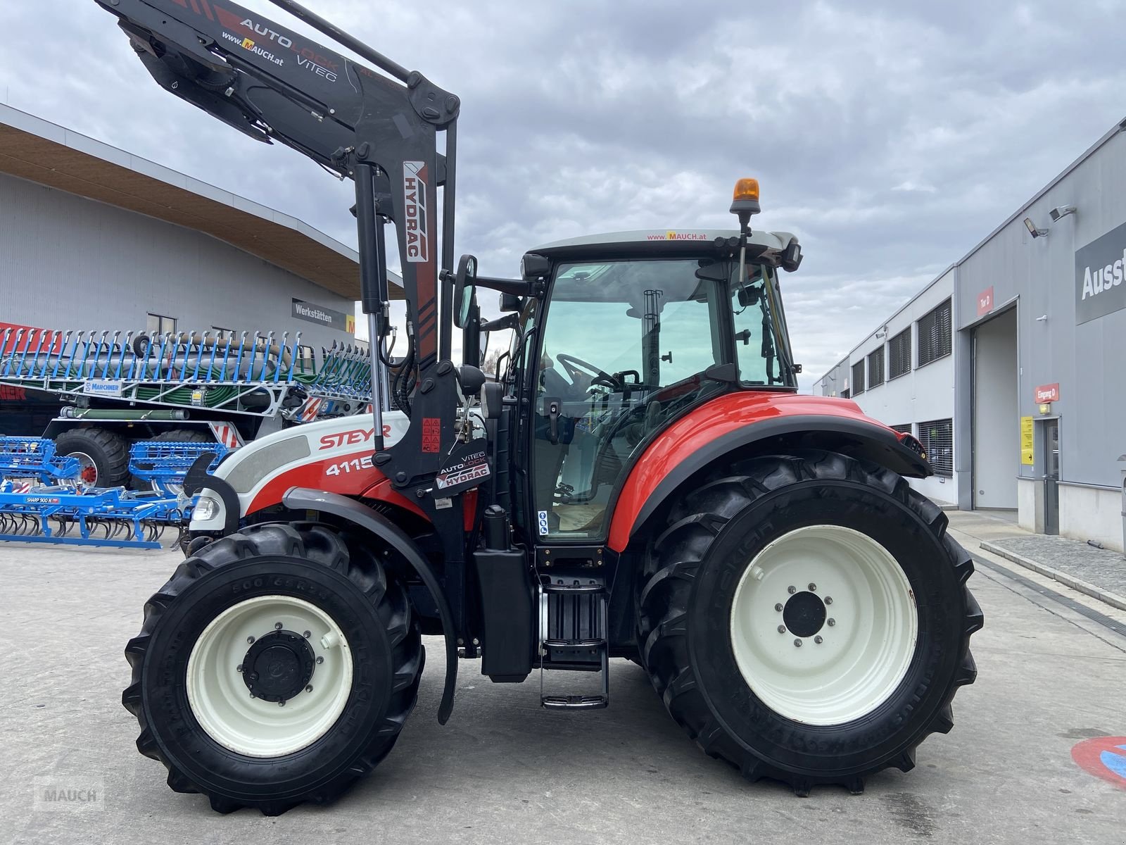 Traktor a típus Steyr MULTI 4105 + Hydrac Autolock - Frontlader, Gebrauchtmaschine ekkor: Burgkirchen (Kép 10)