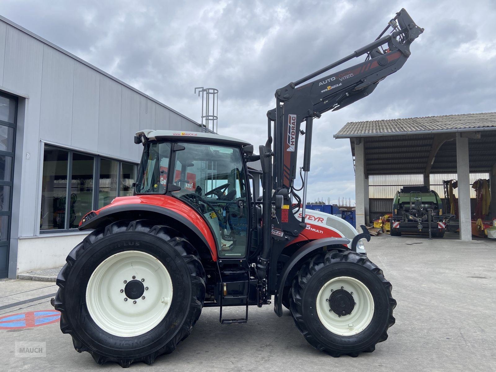 Traktor a típus Steyr MULTI 4105 + Hydrac Autolock - Frontlader, Gebrauchtmaschine ekkor: Burgkirchen (Kép 4)