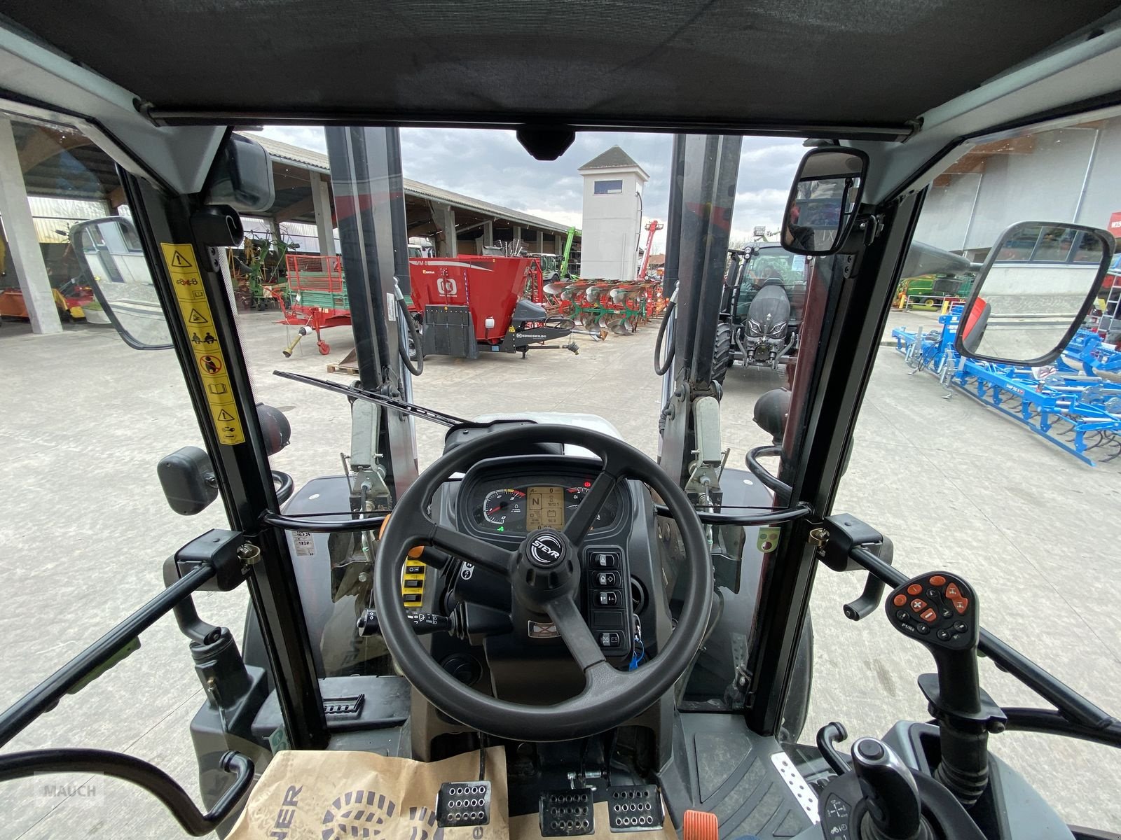 Traktor a típus Steyr MULTI 4105 + Hydrac Autolock - Frontlader, Gebrauchtmaschine ekkor: Burgkirchen (Kép 16)