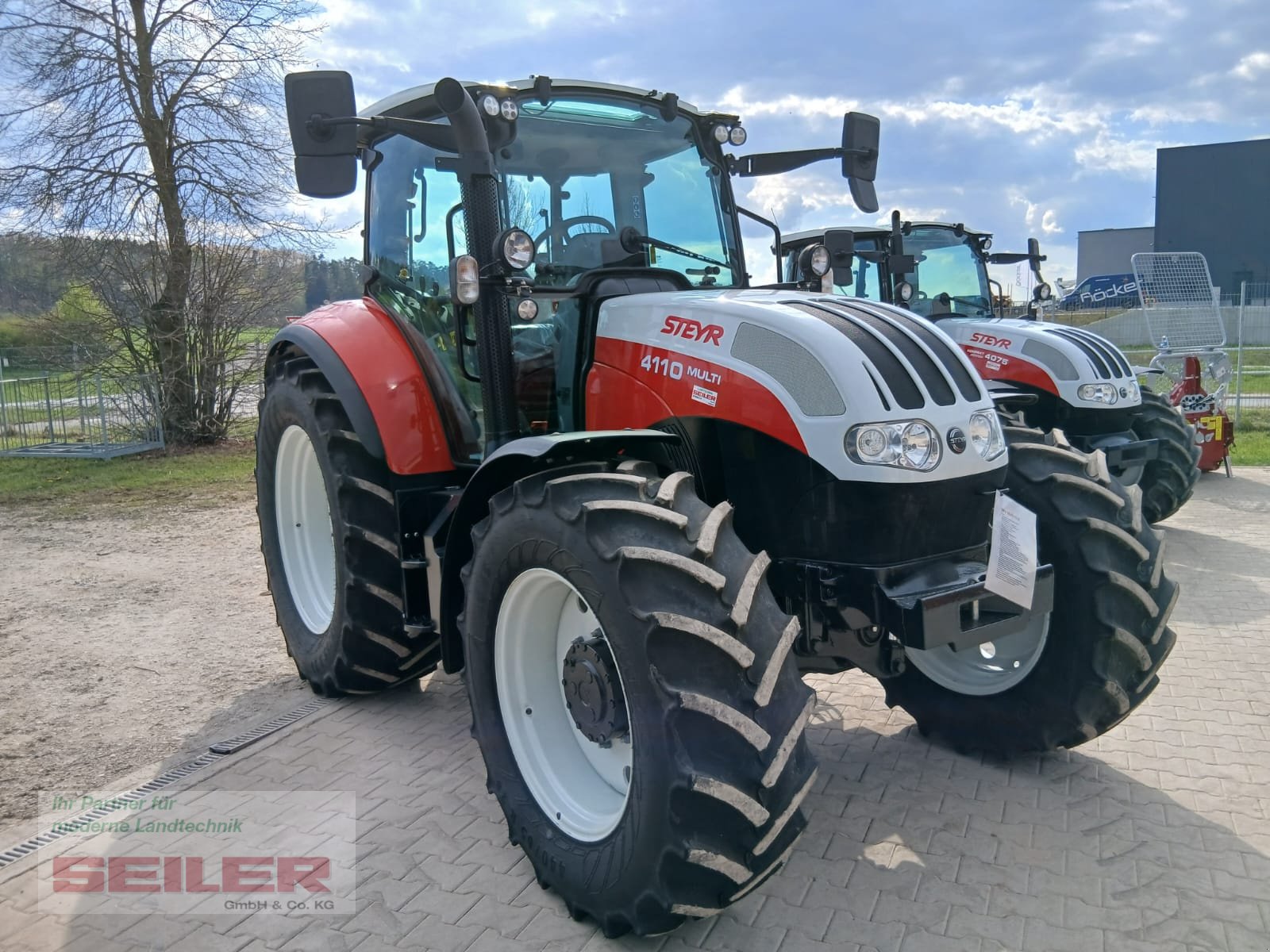 Traktor typu Steyr Multi 4110 - voll gefedert!, Neumaschine v Burghaslach (Obrázok 2)