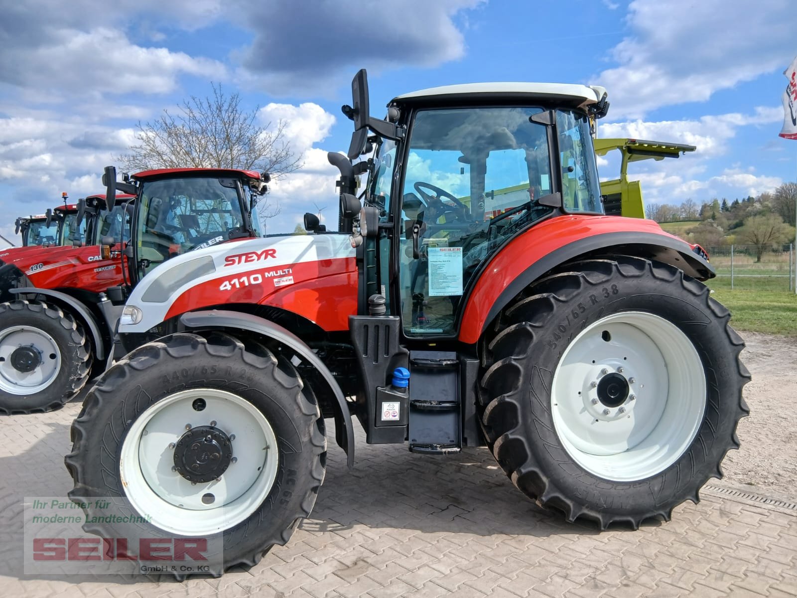 Traktor typu Steyr Multi 4110 - voll gefedert!, Neumaschine v Burghaslach (Obrázok 3)