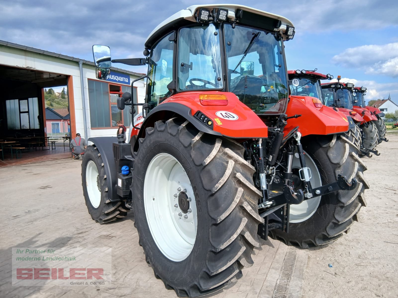 Traktor typu Steyr Multi 4110 - voll gefedert!, Neumaschine v Burghaslach (Obrázok 4)
