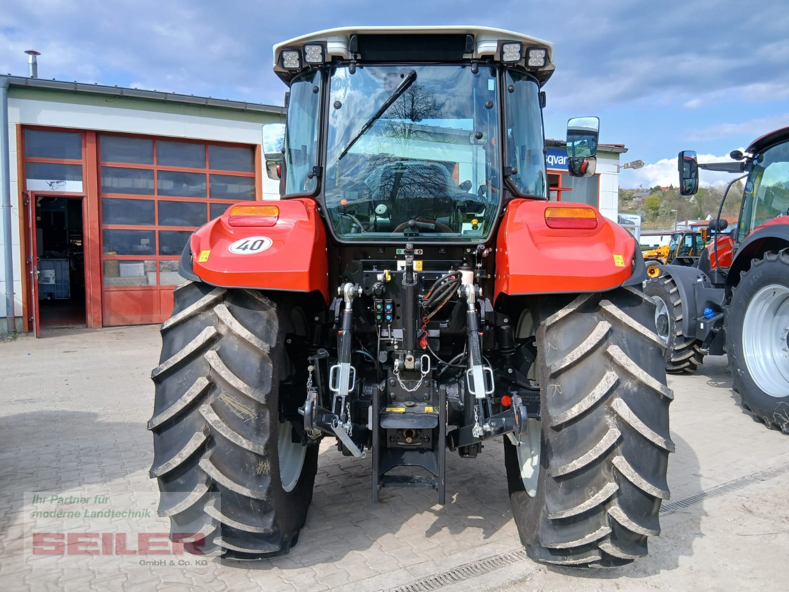 Traktor typu Steyr Multi 4110 - voll gefedert!, Neumaschine v Burghaslach (Obrázok 5)