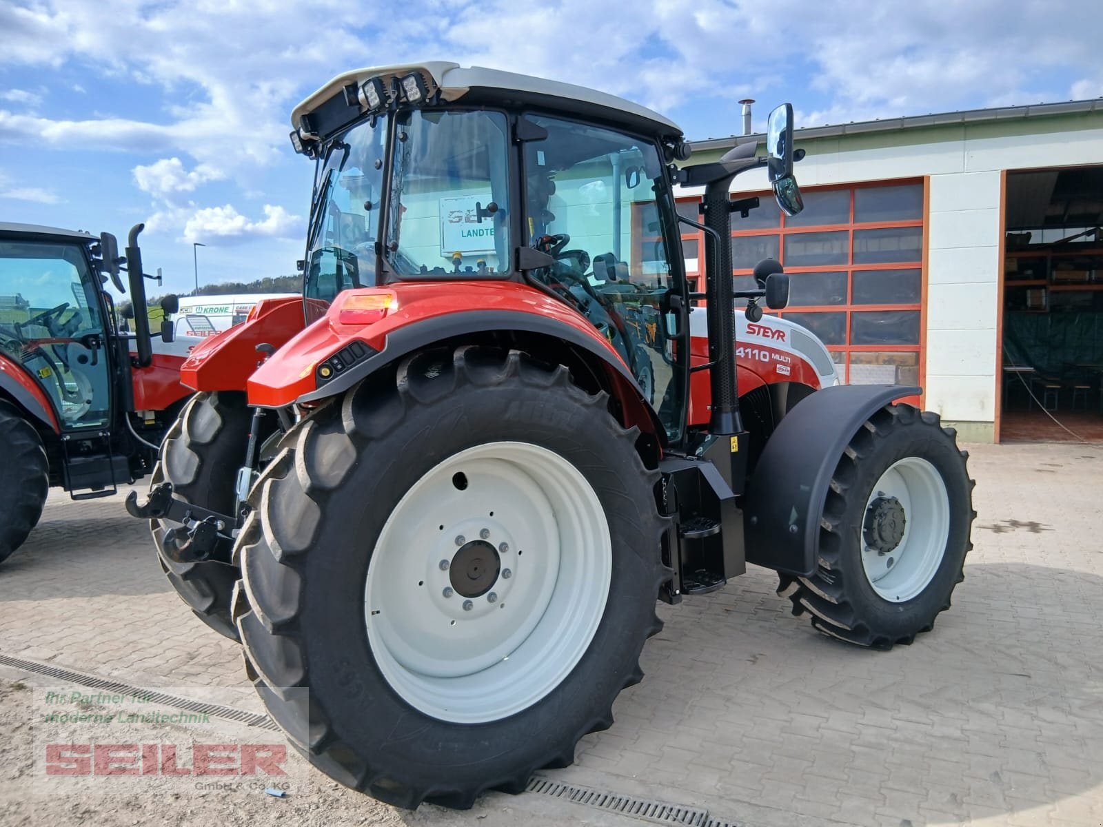 Traktor typu Steyr Multi 4110 - voll gefedert!, Neumaschine v Burghaslach (Obrázok 8)