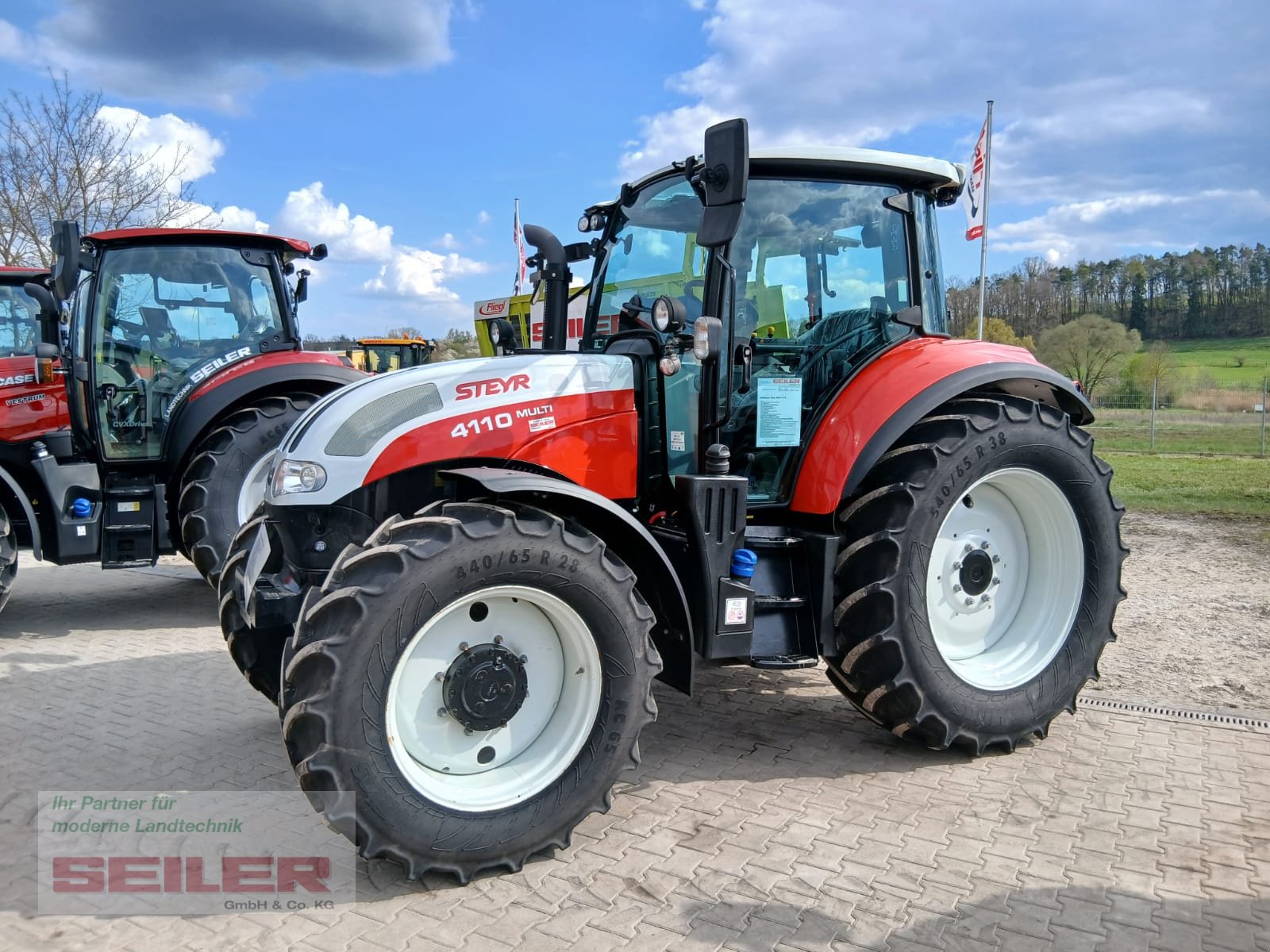 Traktor typu Steyr Multi 4110 - voll gefedert!, Neumaschine v Burghaslach (Obrázok 9)