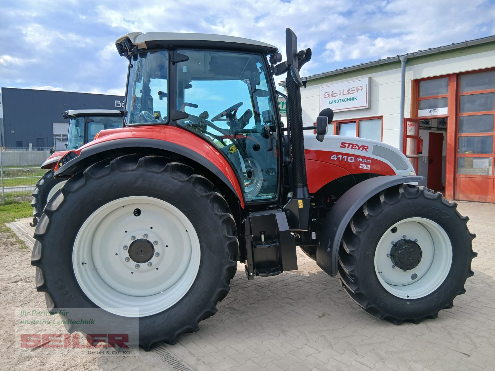 Traktor typu Steyr Multi 4110 - voll gefedert!, Neumaschine v Burghaslach (Obrázok 10)
