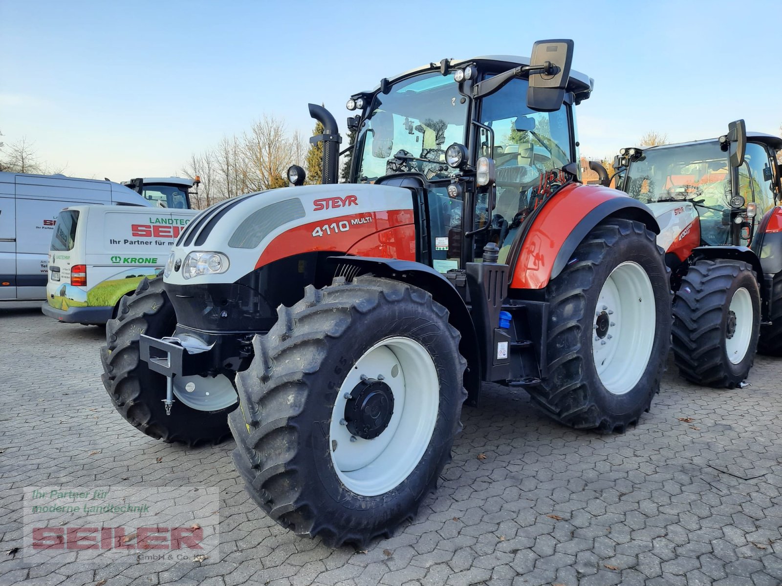 Traktor tipa Steyr Multi 4110, Neumaschine u Ansbach (Slika 1)