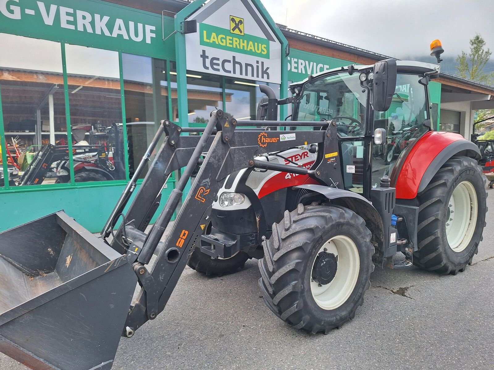Traktor del tipo Steyr Multi 4120, Gebrauchtmaschine en Bergheim (Imagen 1)