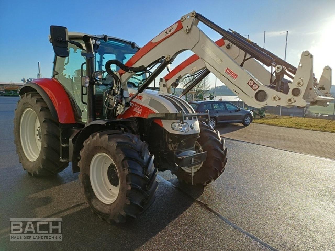 Traktor des Typs Steyr MULTI 4120, Gebrauchtmaschine in Boxberg-Seehof (Bild 1)