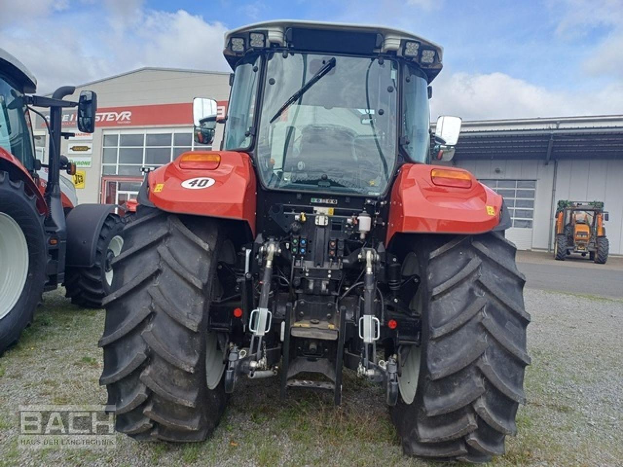 Traktor des Typs Steyr MULTI 4120, Neumaschine in Boxberg-Seehof (Bild 5)