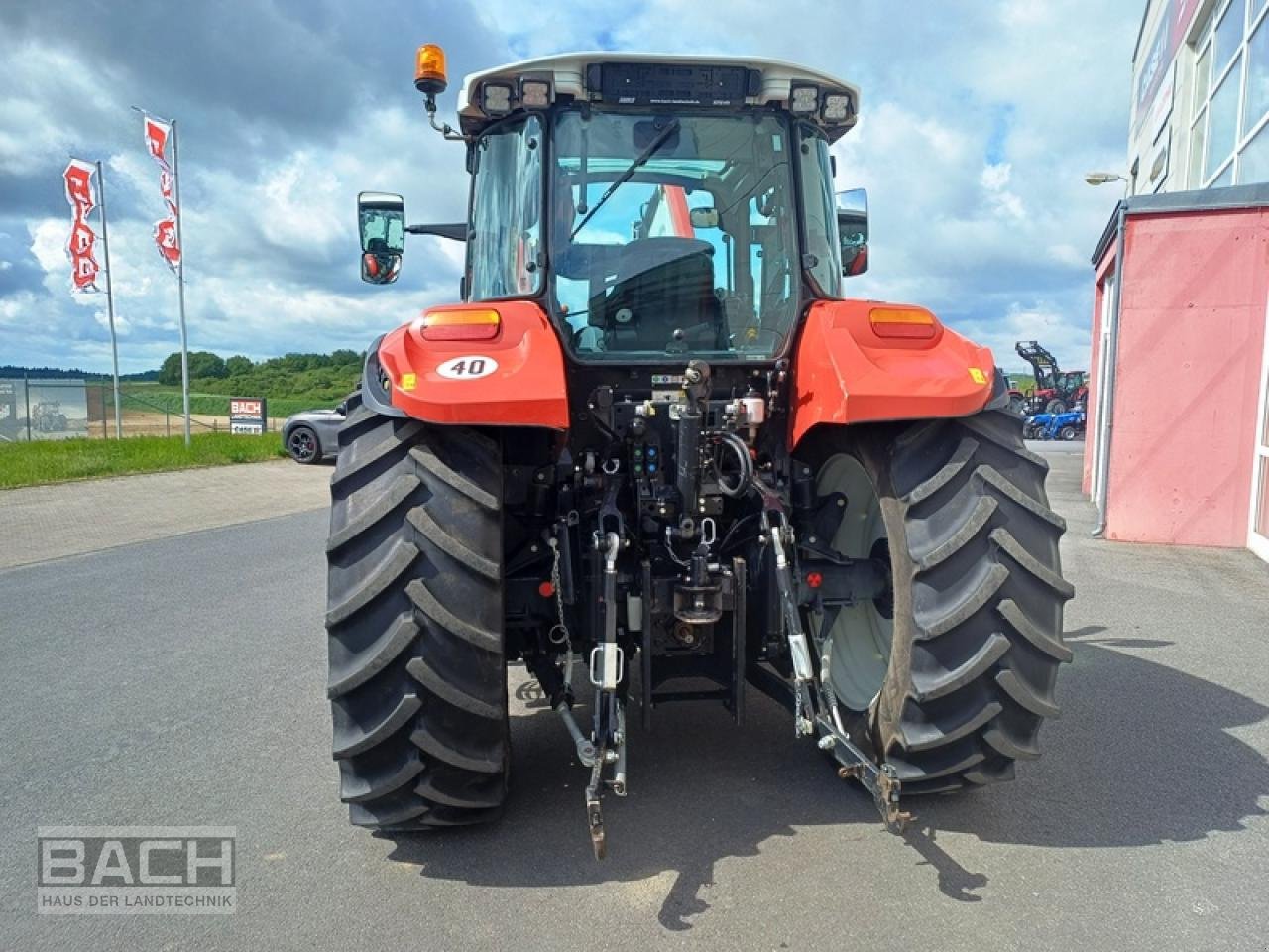 Traktor του τύπου Steyr MULTI 4120, Gebrauchtmaschine σε Boxberg-Seehof (Φωτογραφία 3)