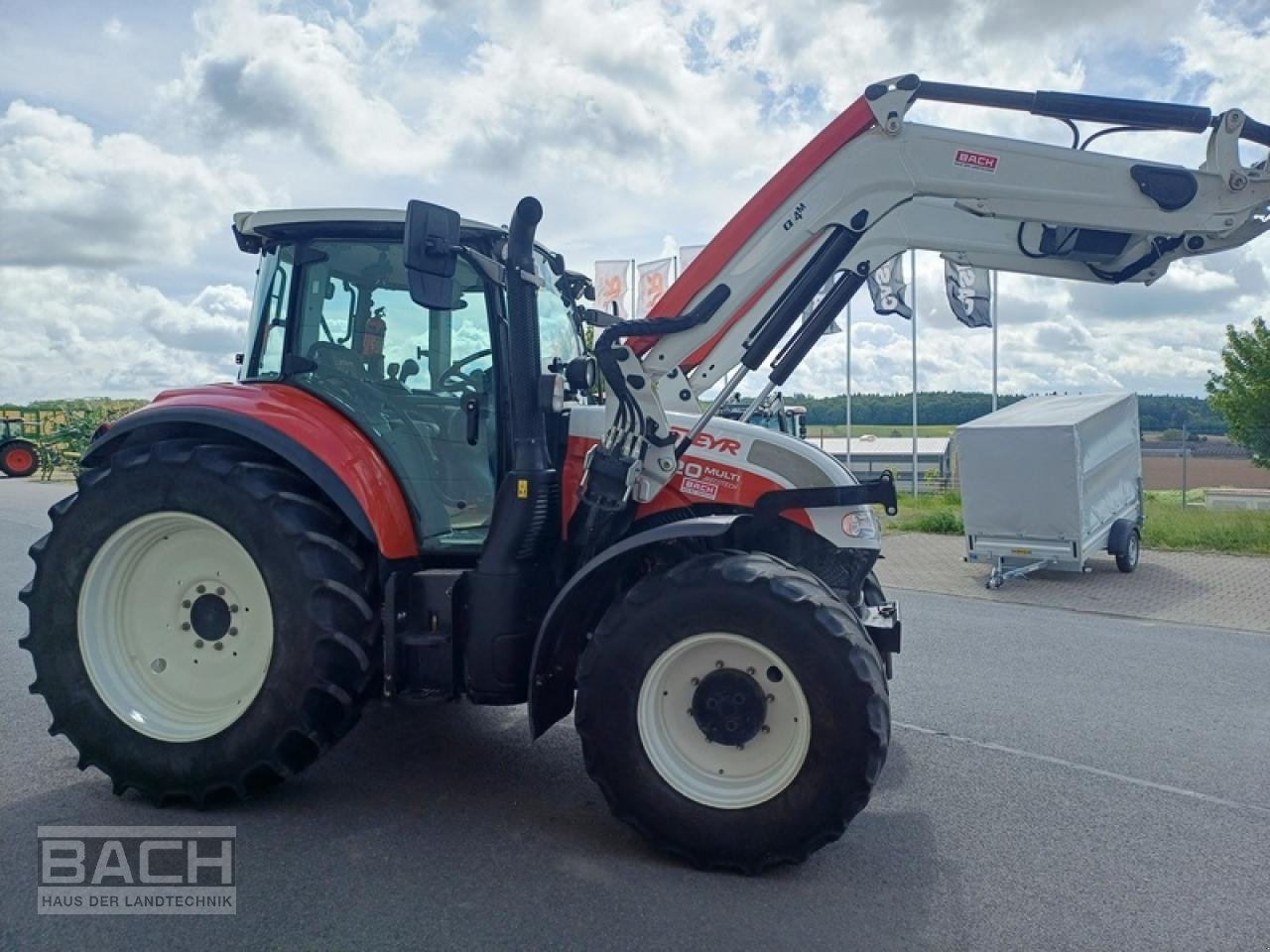 Traktor του τύπου Steyr MULTI 4120, Gebrauchtmaschine σε Boxberg-Seehof (Φωτογραφία 4)