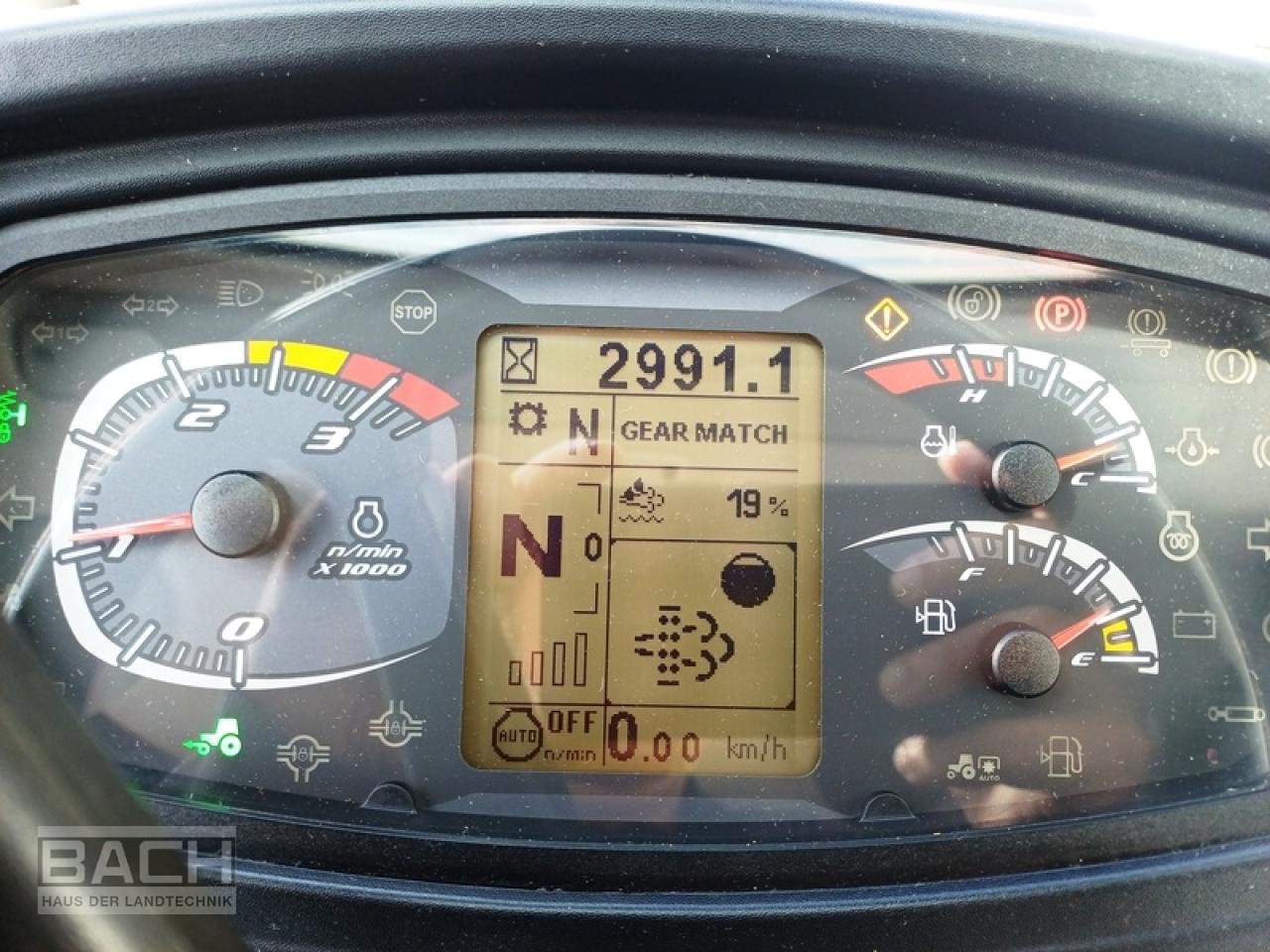Traktor του τύπου Steyr MULTI 4120, Gebrauchtmaschine σε Boxberg-Seehof (Φωτογραφία 6)