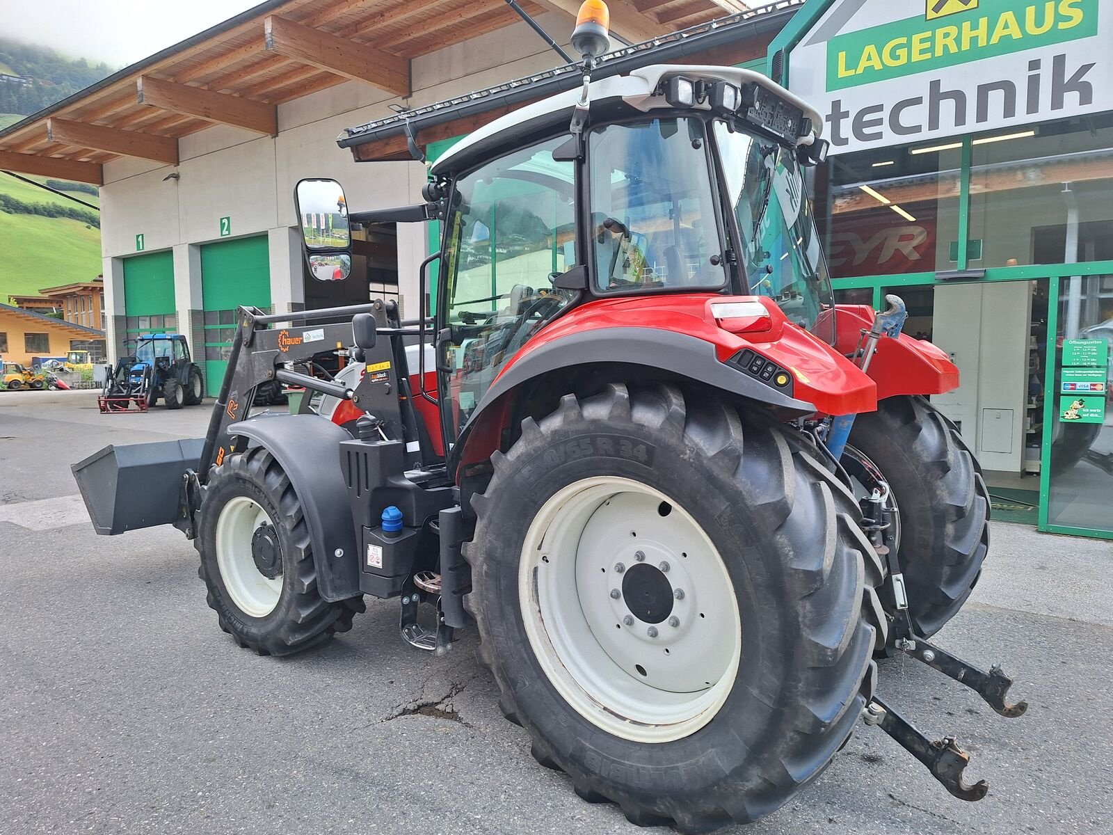 Traktor typu Steyr Multi 4120, Gebrauchtmaschine v Bramberg (Obrázek 5)