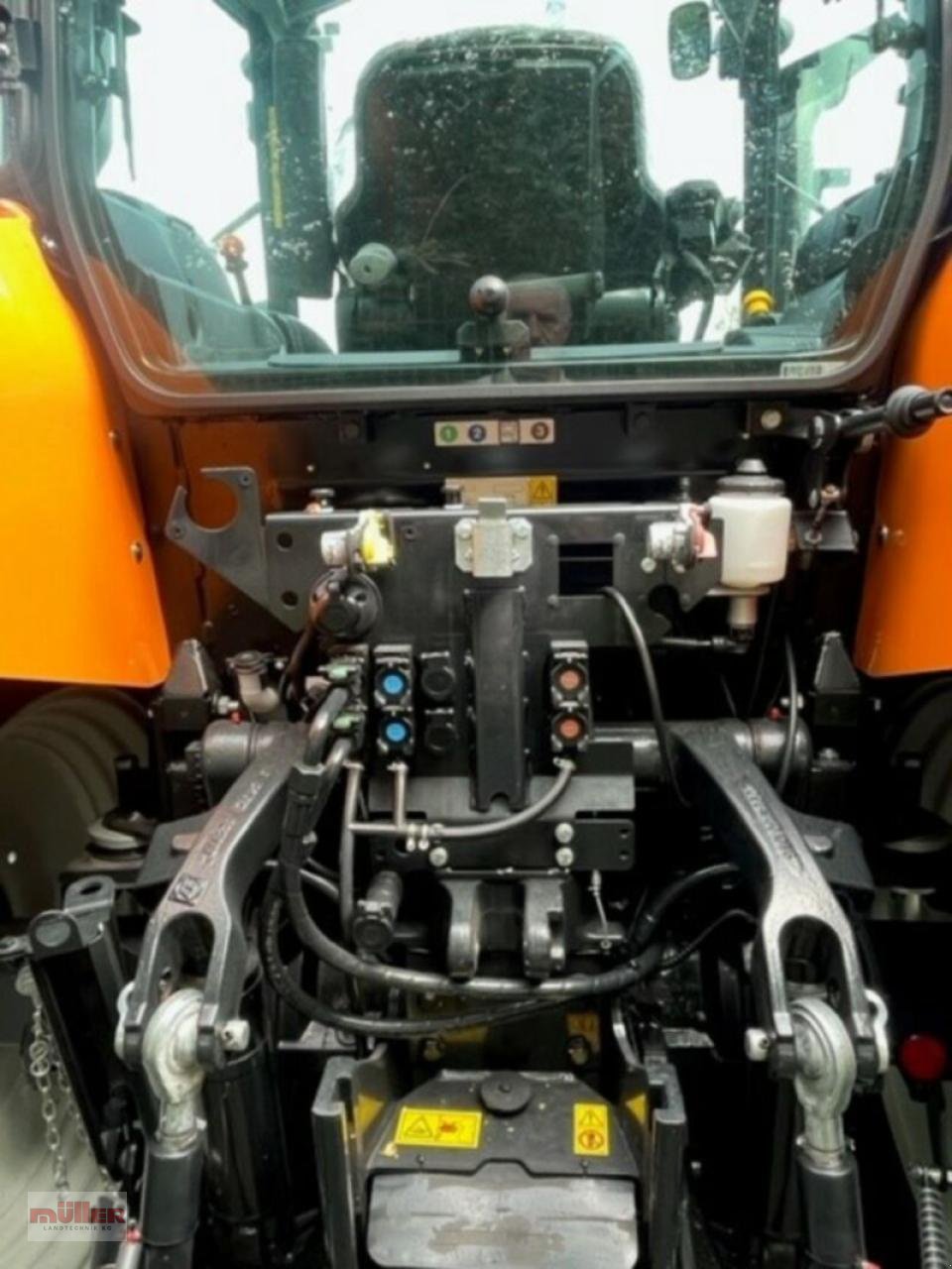Traktor des Typs Steyr Multi 4120, Gebrauchtmaschine in Holzhausen (Bild 7)