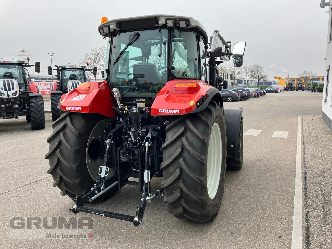 Traktor Türe ait Steyr Multi 4120, Neumaschine içinde Friedberg-Derching (resim 3)