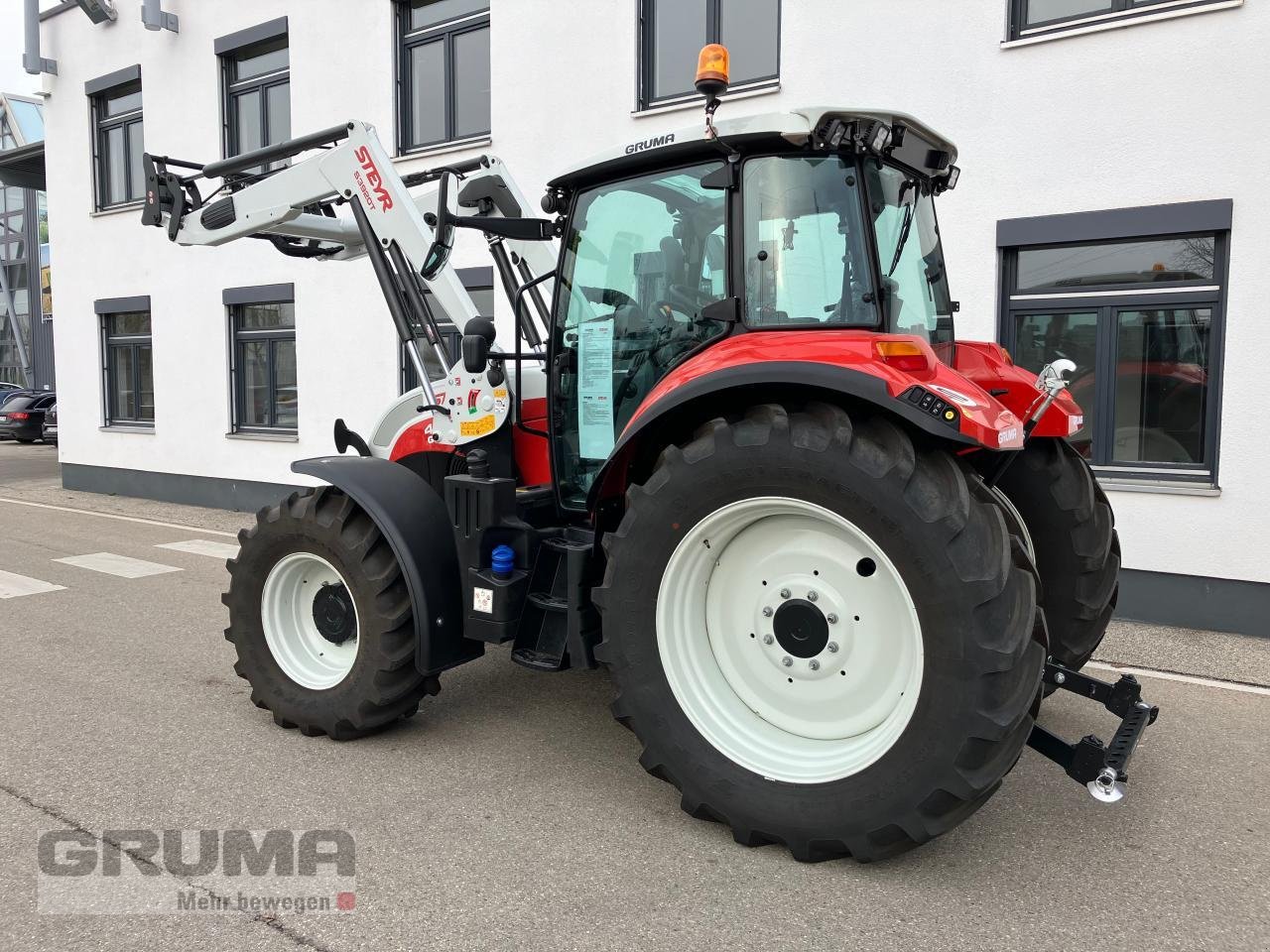 Traktor Türe ait Steyr Multi 4120, Neumaschine içinde Friedberg-Derching (resim 4)