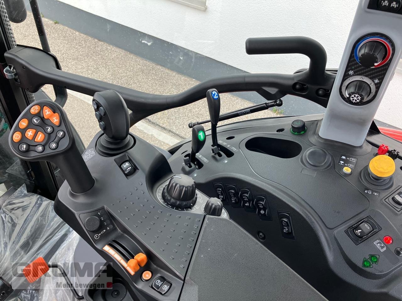 Traktor Türe ait Steyr Multi 4120, Neumaschine içinde Friedberg-Derching (resim 9)