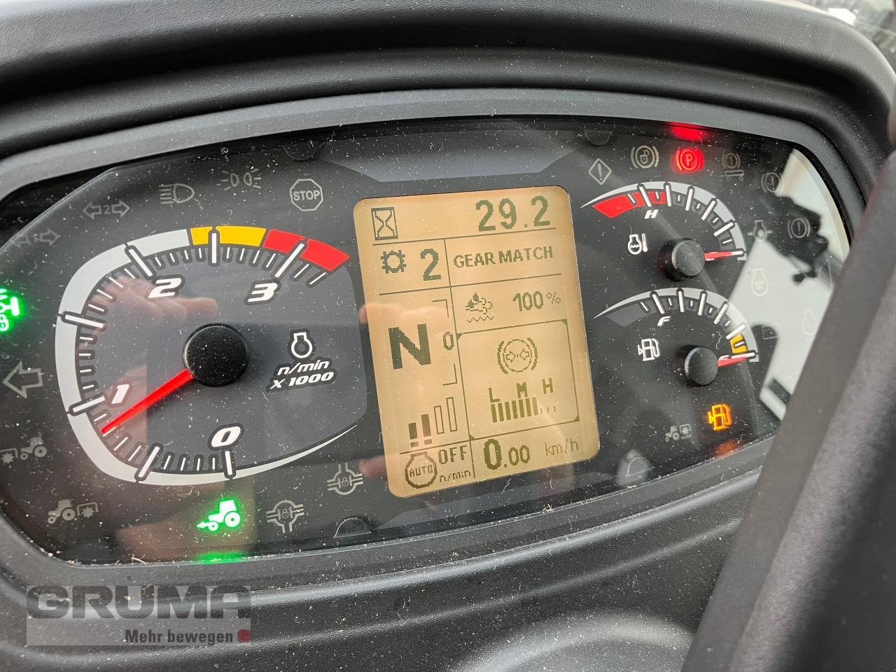 Traktor Türe ait Steyr Multi 4120, Neumaschine içinde Friedberg-Derching (resim 10)