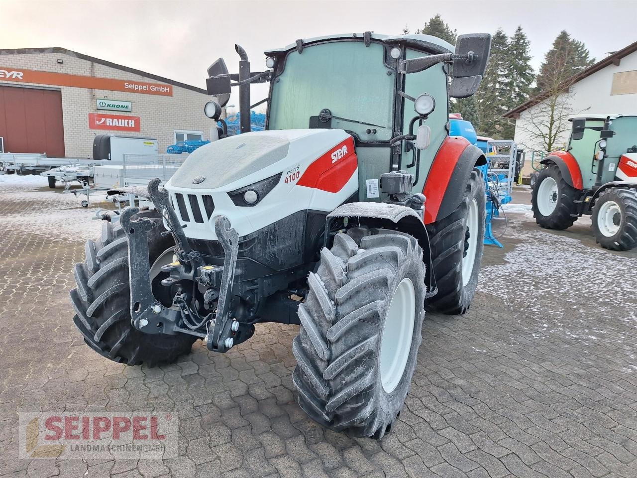 Traktor typu Steyr PLUS 4100 HILO FH, Neumaschine w Groß-Umstadt (Zdjęcie 1)