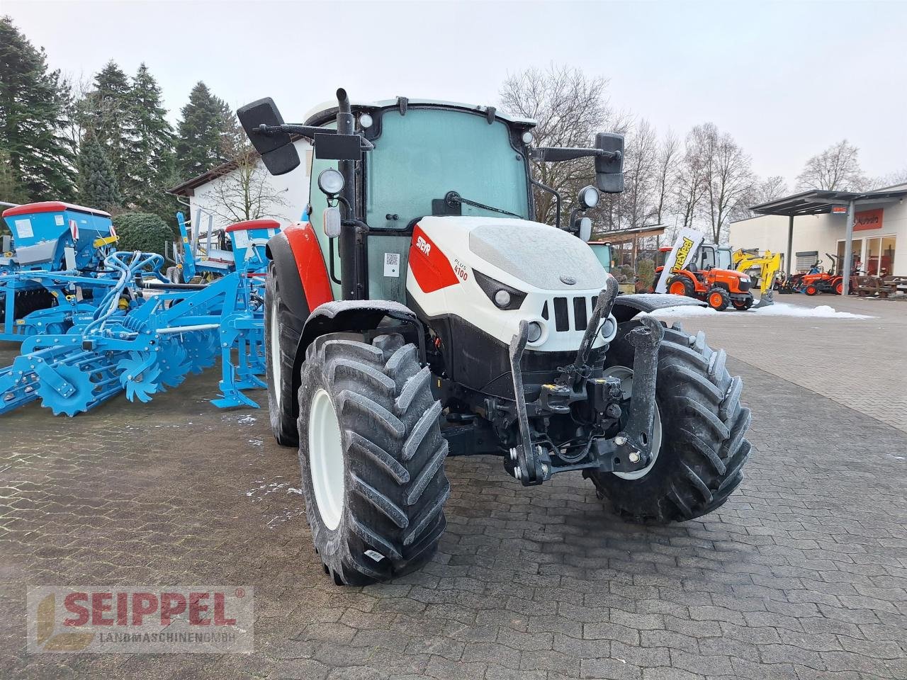 Traktor typu Steyr PLUS 4100 HILO FH, Neumaschine w Groß-Umstadt (Zdjęcie 2)