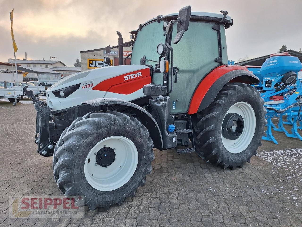 Traktor typu Steyr PLUS 4100 HILO FH, Neumaschine w Groß-Umstadt (Zdjęcie 4)