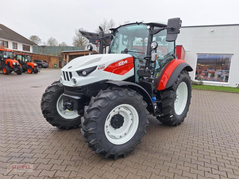 Traktor van het type Steyr PLUS 4100 HILO, Neumaschine in Groß-Umstadt