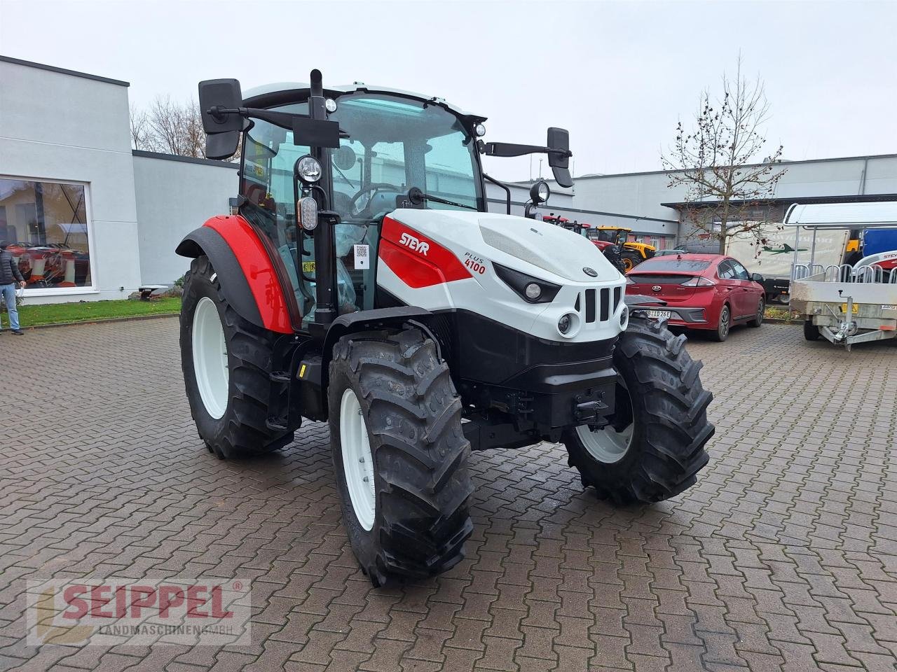 Traktor a típus Steyr PLUS 4100 HILO, Neumaschine ekkor: Groß-Umstadt (Kép 3)