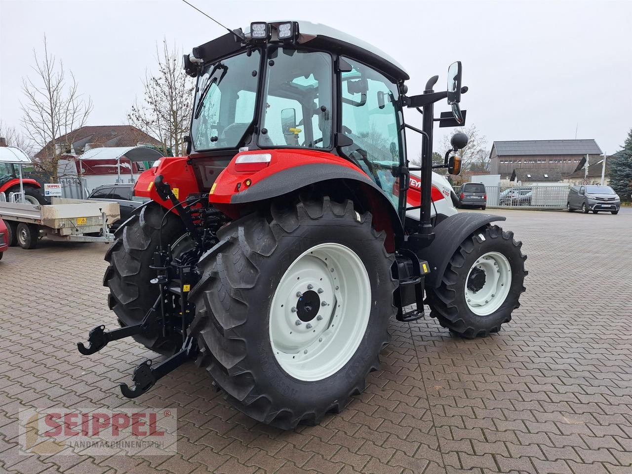 Traktor a típus Steyr PLUS 4100 HILO, Neumaschine ekkor: Groß-Umstadt (Kép 5)