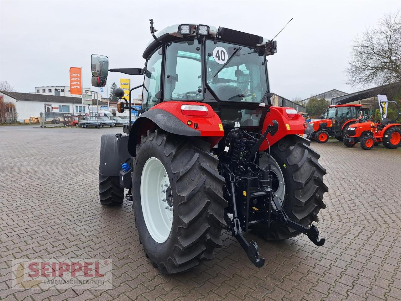 Traktor a típus Steyr PLUS 4100 HILO, Neumaschine ekkor: Groß-Umstadt (Kép 8)