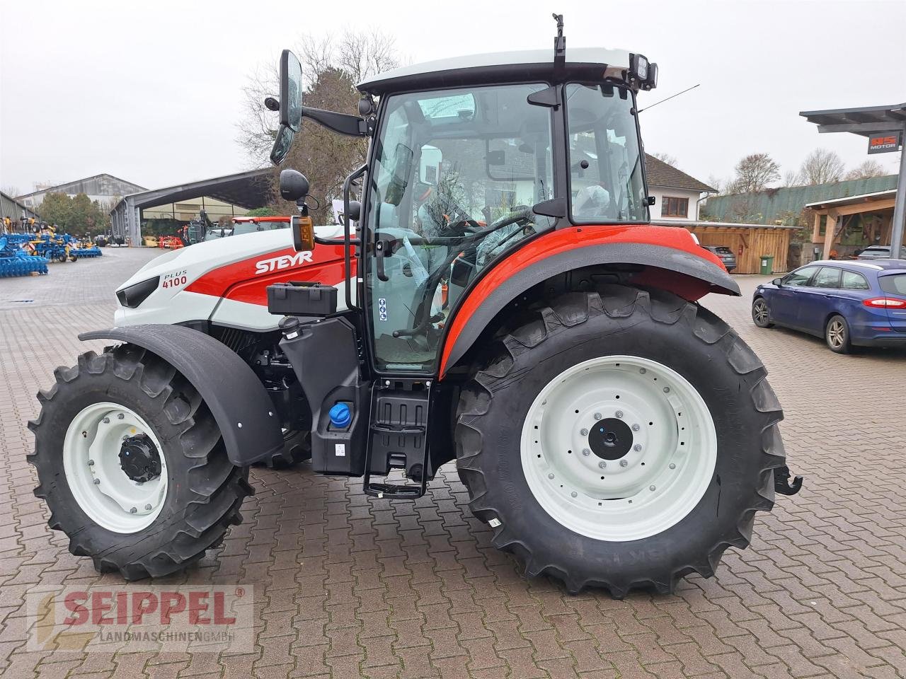 Traktor a típus Steyr PLUS 4100 HILO, Neumaschine ekkor: Groß-Umstadt (Kép 9)