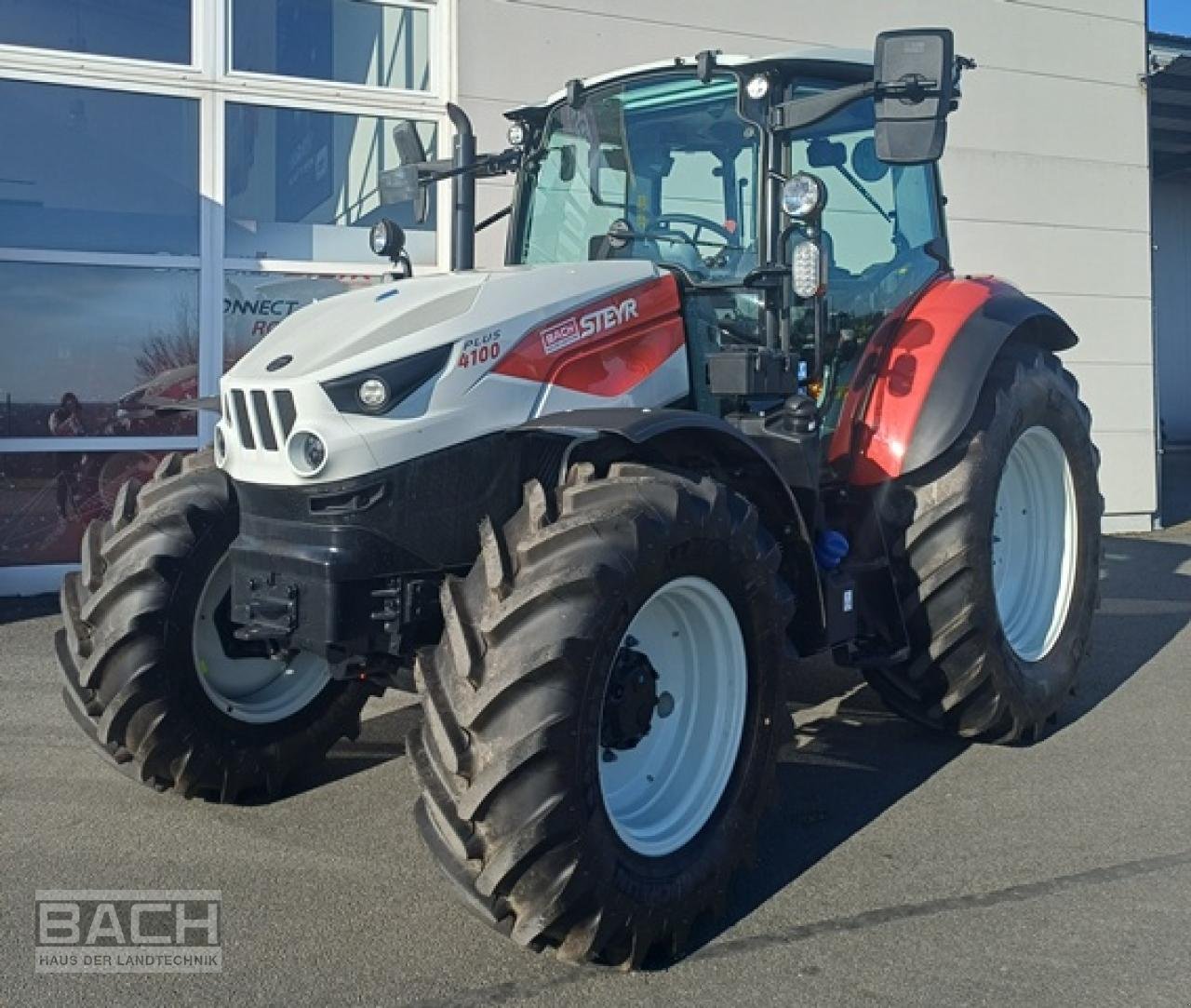 Traktor del tipo Steyr PLUS 4100, Neumaschine In Boxberg-Seehof (Immagine 1)