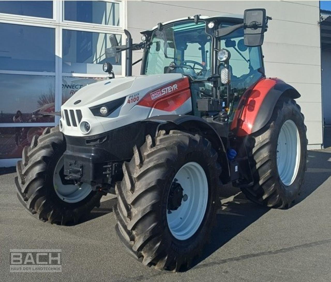 Traktor del tipo Steyr PLUS 4100, Neumaschine In Boxberg-Seehof (Immagine 1)