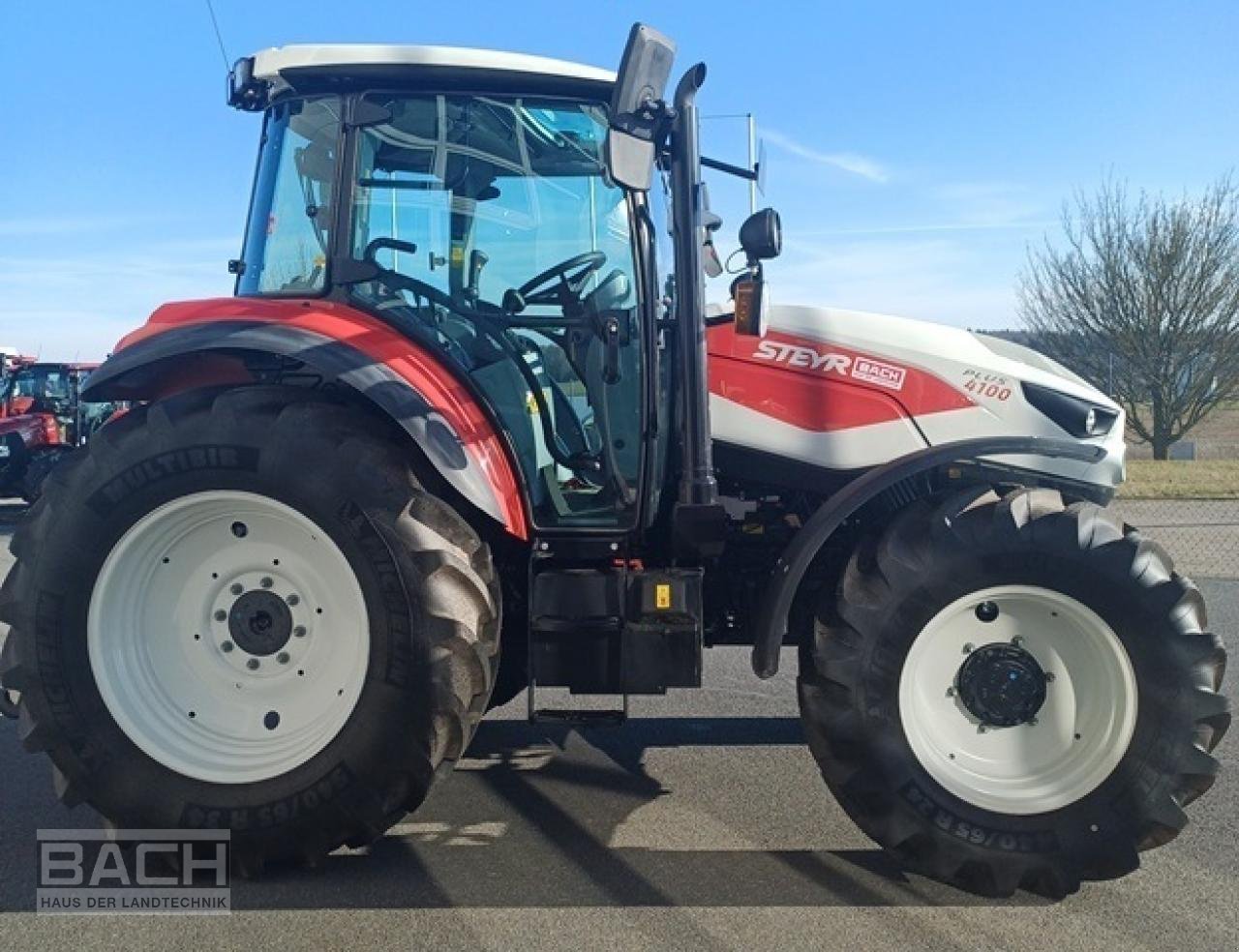 Traktor del tipo Steyr PLUS 4100, Neumaschine In Boxberg-Seehof (Immagine 3)