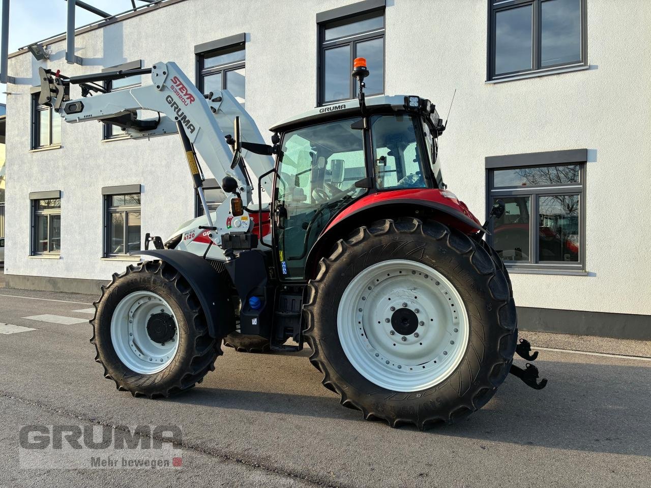 Traktor del tipo Steyr Plus 4120 1.5, Neumaschine en Friedberg-Derching (Imagen 4)