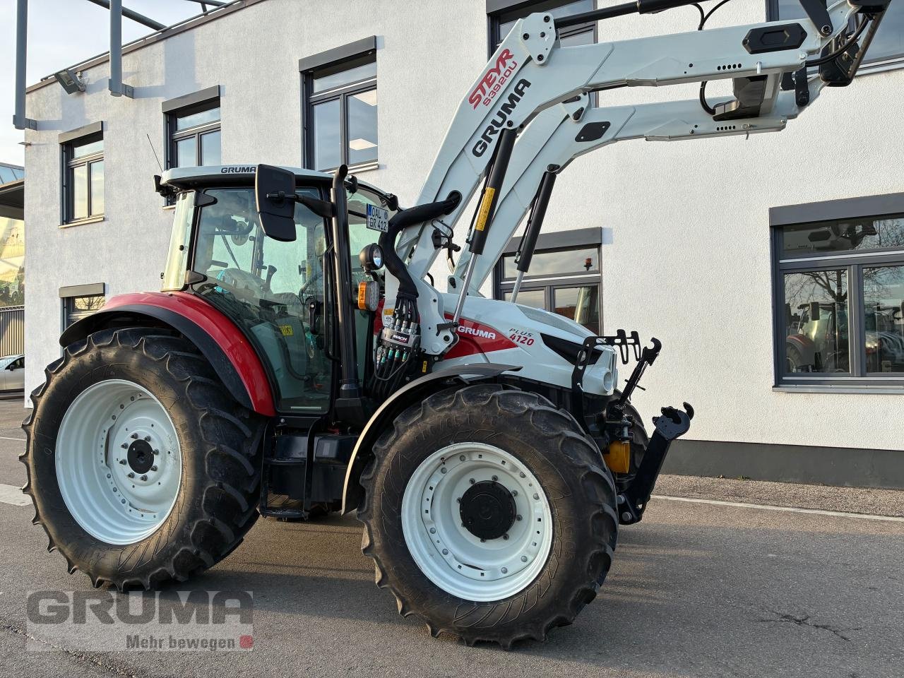 Traktor del tipo Steyr Plus 4120 1.5, Neumaschine en Friedberg-Derching (Imagen 15)