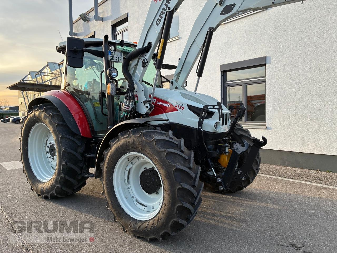 Traktor del tipo Steyr Plus 4120 1.5, Neumaschine en Friedberg-Derching (Imagen 16)