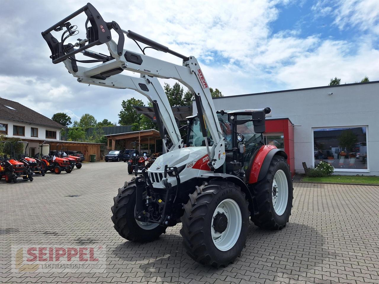 Traktor typu Steyr PLUS 4120 HILO Vorführer, Neumaschine v Groß-Umstadt (Obrázek 2)