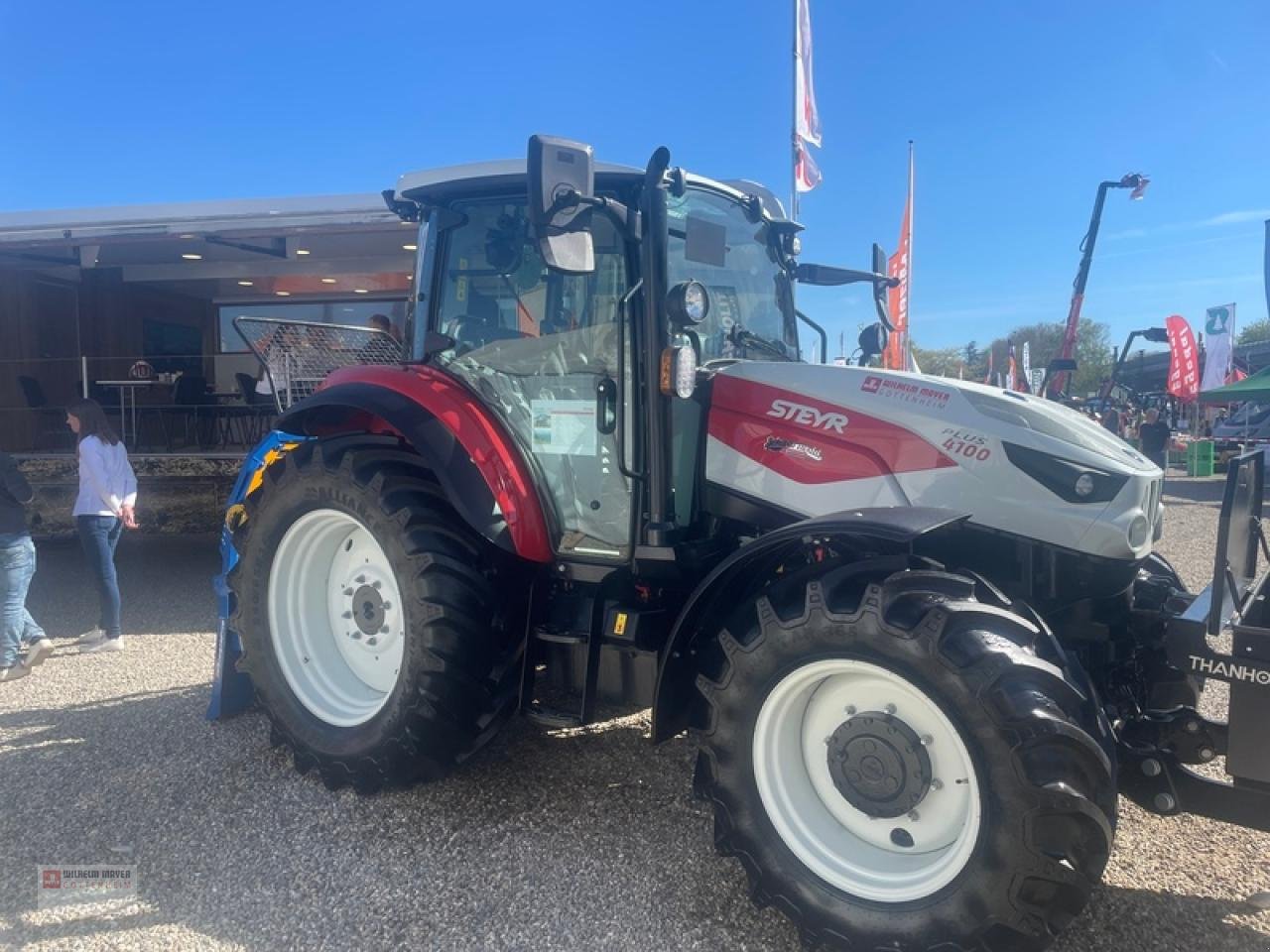 Traktor του τύπου Steyr PLUS KOMPAKT 4100, Neumaschine σε Gottenheim (Φωτογραφία 1)