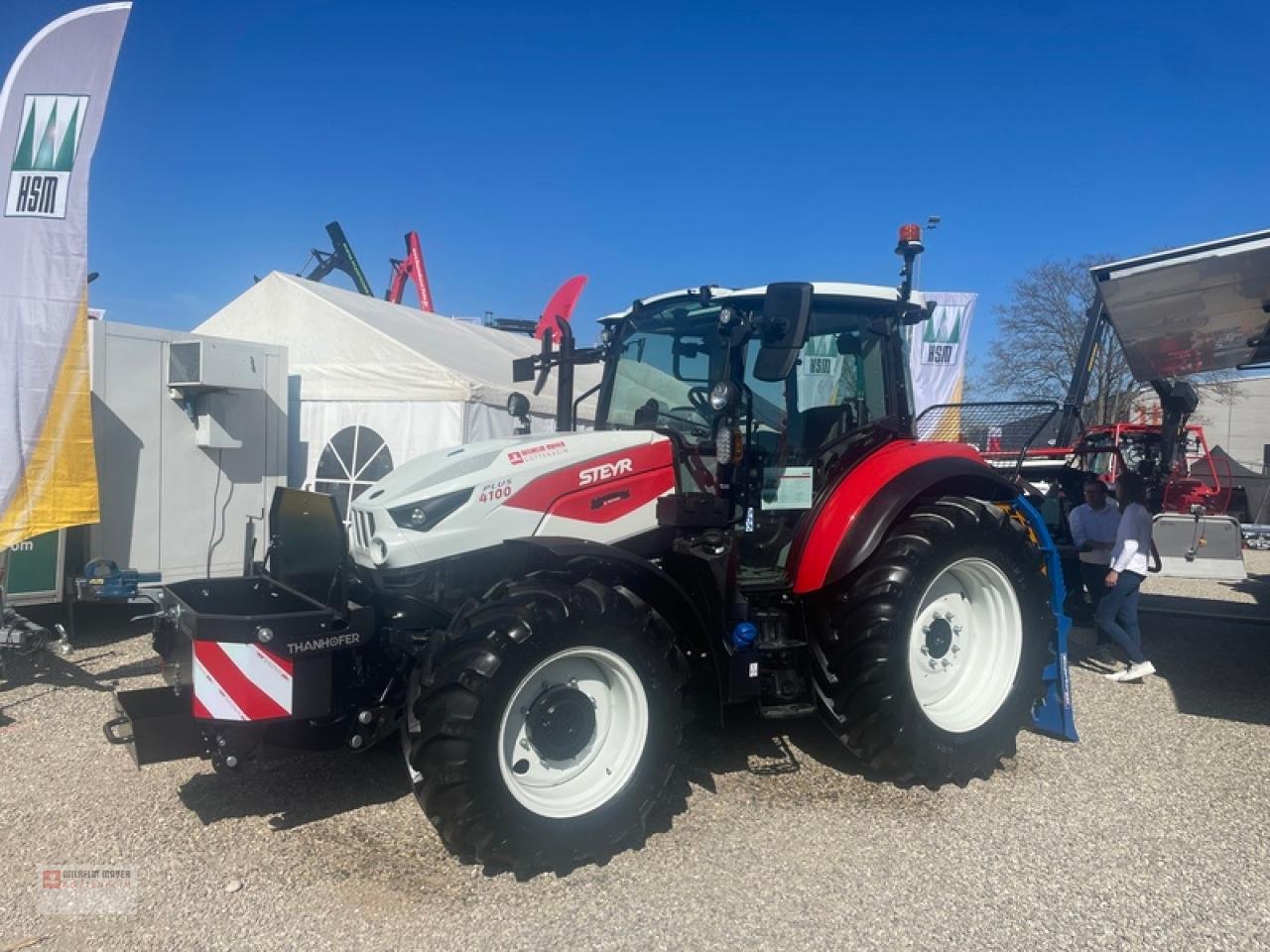 Traktor του τύπου Steyr PLUS KOMPAKT 4100, Neumaschine σε Gottenheim (Φωτογραφία 2)