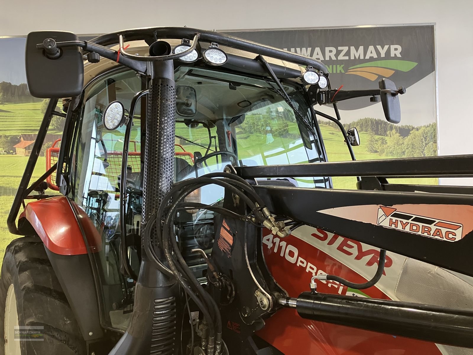 Traktor typu Steyr Profi 4110 Komfort, Gebrauchtmaschine v Gampern (Obrázek 11)