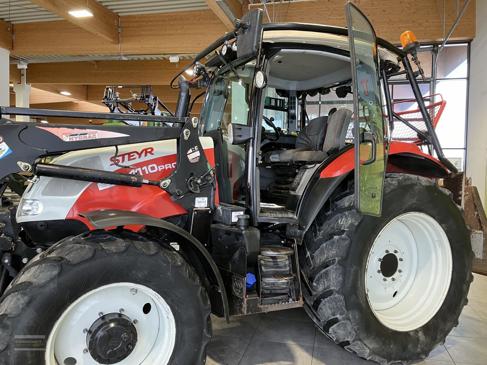 Traktor typu Steyr Profi 4110 Komfort, Gebrauchtmaschine v Gampern (Obrázek 23)